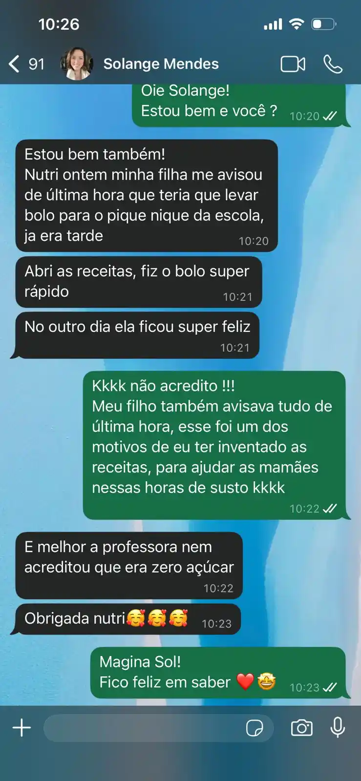 Depoimento 4 — cliente Cozinha Leve